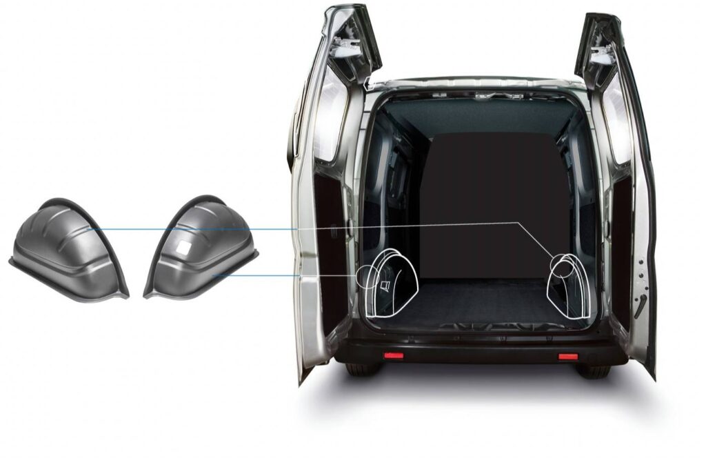 Volkswagen Transporter Wheel arch covers 3 mm Plastic (ABS) – Bild 3